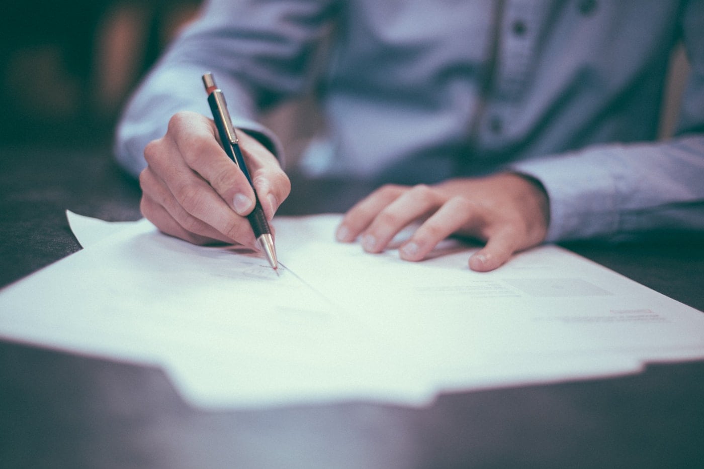 A careful review of documents ahead of an arrival